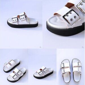  *BRAND NEW WITH BOX* GANNI EGRET BUCKLE SANDALS SIZE 39 